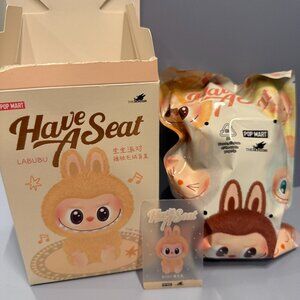 POP MART Labubu - Have a Seat – Baba – 100% Authentic – Sealed Bag